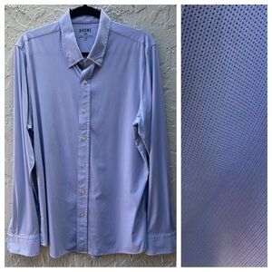 RHONE Shirt Men Large Performance Long Sleeve Button Down Office Work Business